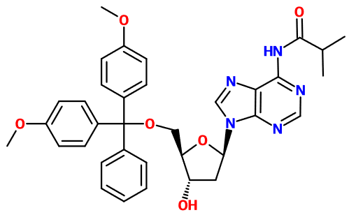 (image for) MC080676 5'-O-DMT-N6-iBu-dA